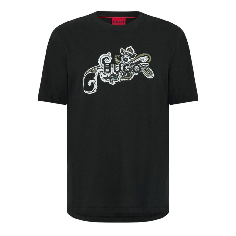 Hugo Mens Dulive T-Shirt / Black